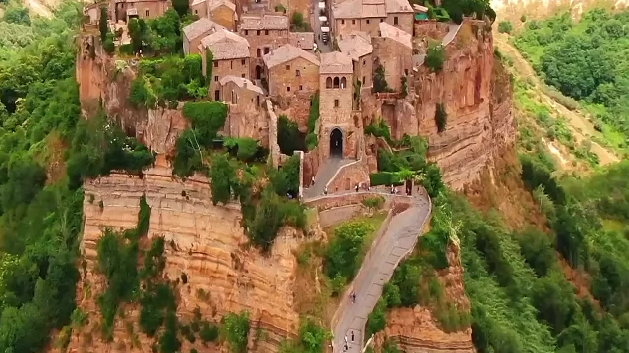 Civita di Bagnoreggio, Lazio region, Italy