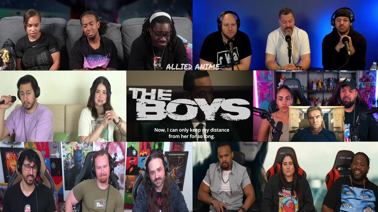 The Boys S4 Ep1 Reaction Mashup