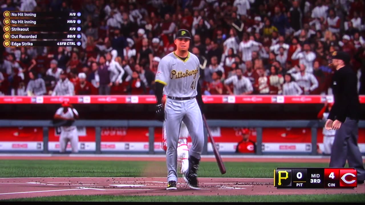 MLB The Show: Cincinnati Reds vs Pittsburgh Pirates (S3 G145)