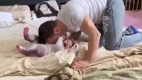 Dad and his beautiful daughter