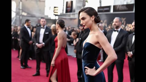 Gal Gadot on Red Carpet Ai generated