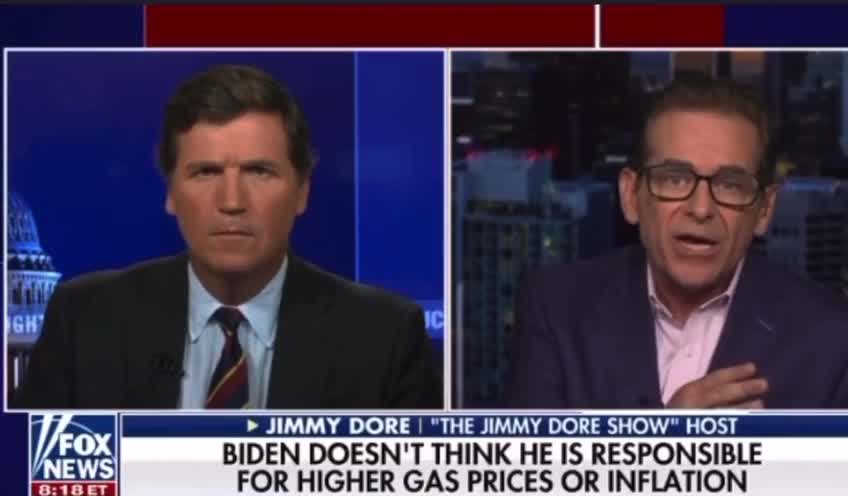 Jimmy Dore Calling Out Joe Biden For Blaming Every Disaster Here At Home On Putin