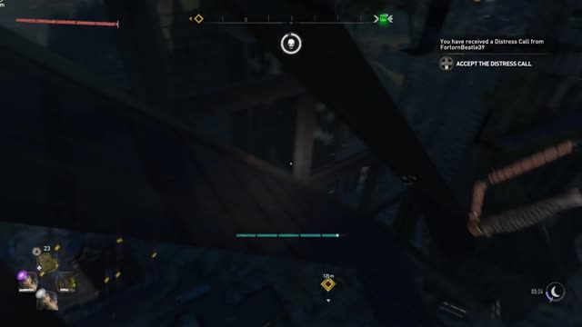 [Dying light 2] I look down at my phone for 2 seconds and then this happens.