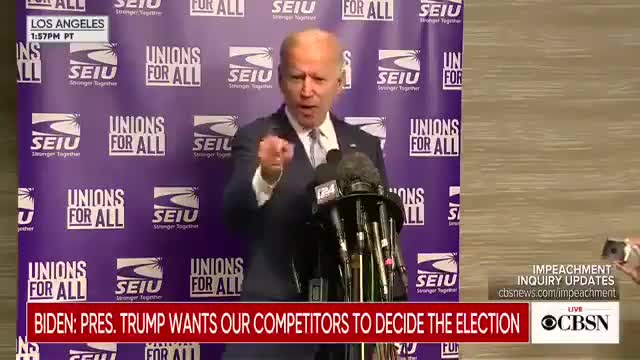 Biden blows up over Qs on his son's Ukraine scam