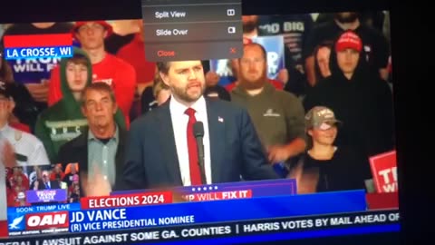 🦅 OAN common sense plan rally in Atlanta Georgia with JD Vance Monday