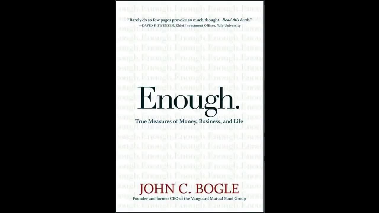 Enough by John Bogle (Audiobook Full)