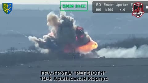 Another Insane Detonation of a Russian APC