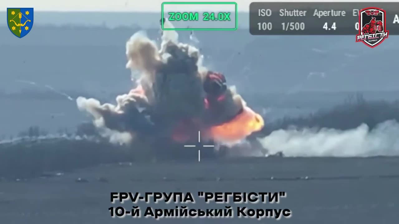 Another Insane Detonation of a Russian APC