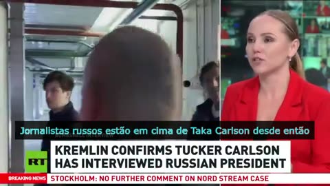 Putin gravou entrevista com Tucker Carlson em Moscou – Kremlin