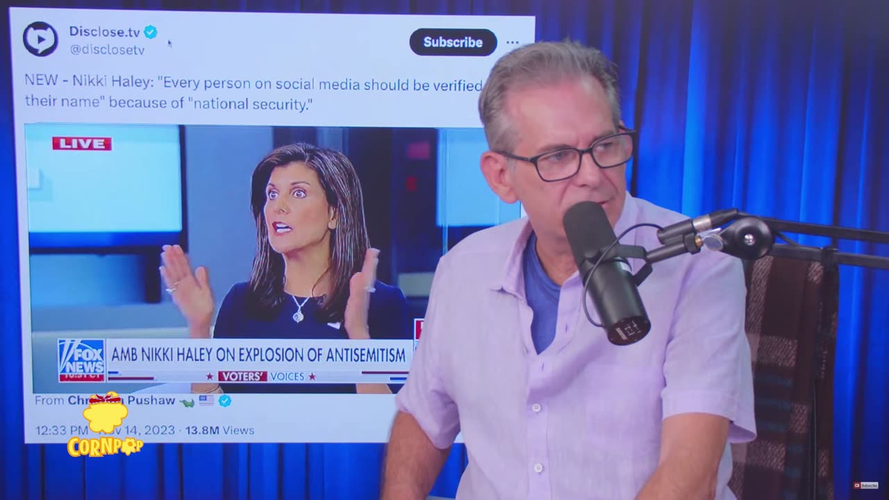 How does Nikki Haley want to fight anti-semitism? | The Jimmy Dore Show w/ Glenn Greenwald