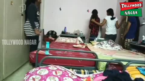 Horror prank video with ladies hostel and comedy