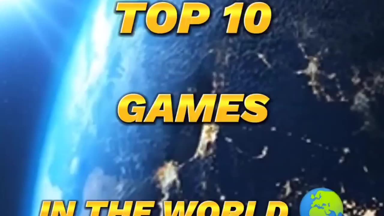TOP 10 MOST PLAYED GAMES IN THE WORLD