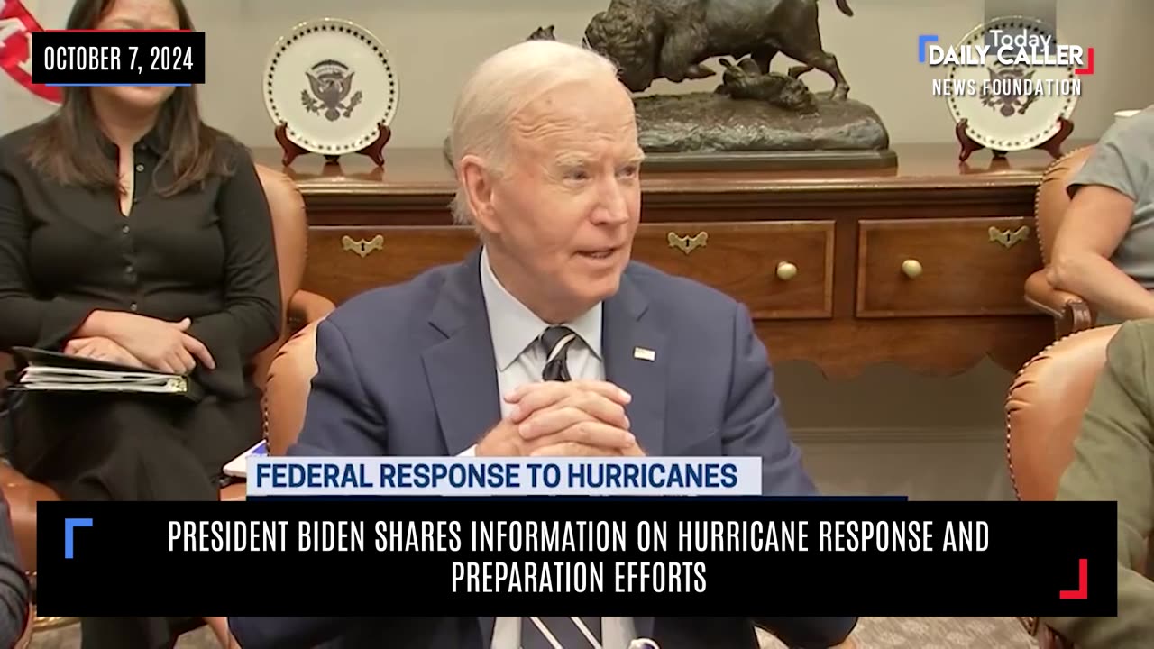 President Biden Gives Update On Hurricane Response And Readiness Plans