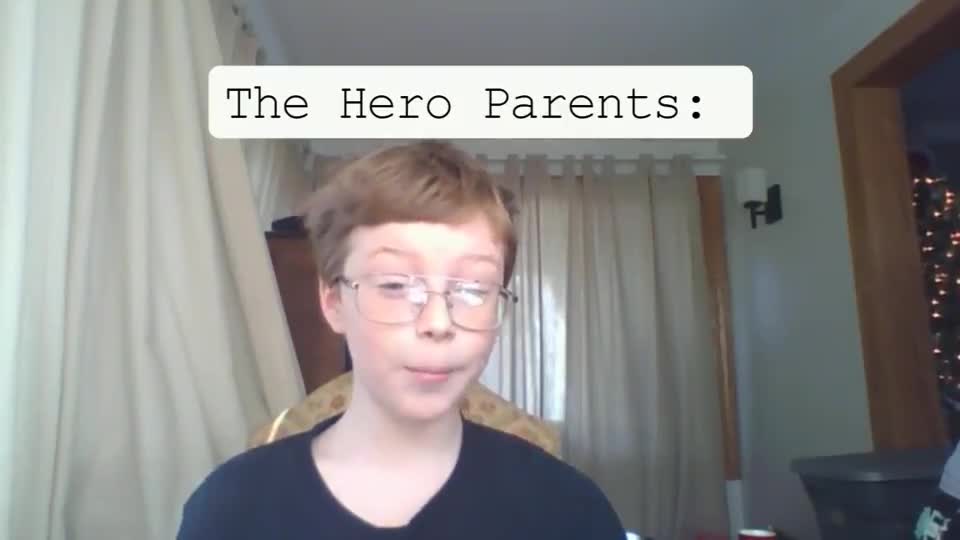 Hero Parents 0.0001 Seconds After The Movie Starts: