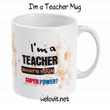 I'm a Teacher Mug By Welovit ❤️