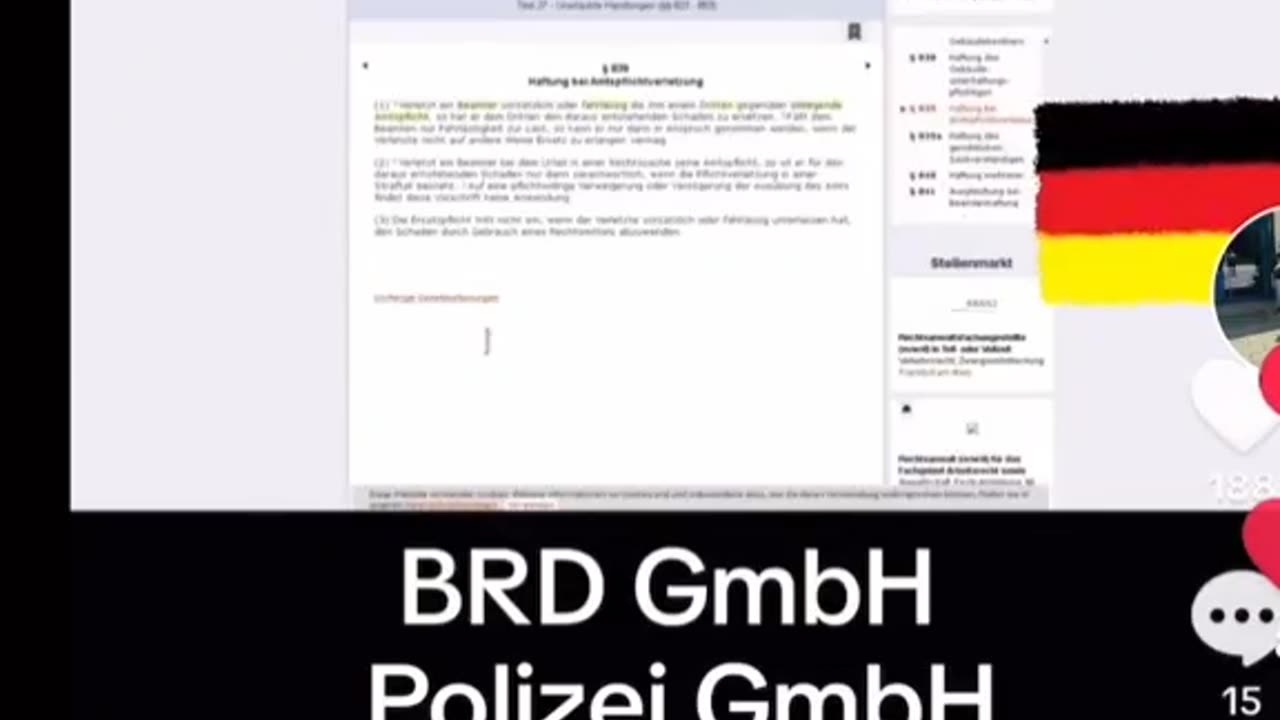 Dieses Video ist für Beamte- Angestellte der BRD Verwaltung