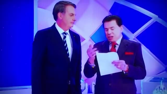 UMA CONVERSA ENTRE SILVIO SANTOS E JAIR BOLSONARO SOBRE O BRASIL