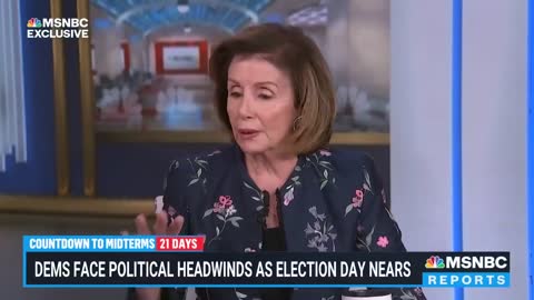 Speaker Nancy Pelosi: ‘Our Democracy Is At Stake’ In The 2022 Midterms