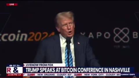 Donald Trump says #Bitcoin will one day probably surpass the market cap of Gold