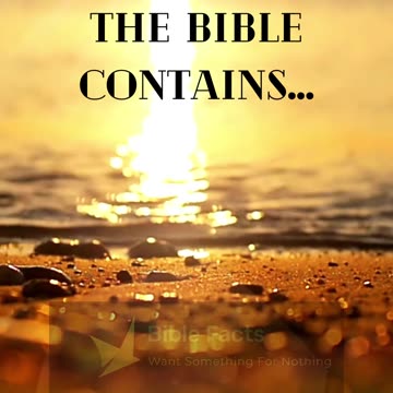 Surprising and Intriguing Facts about Scripture!