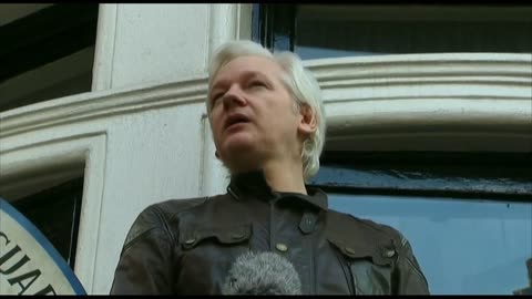 Julian Assange Speaks from Ecuador's London Embassy