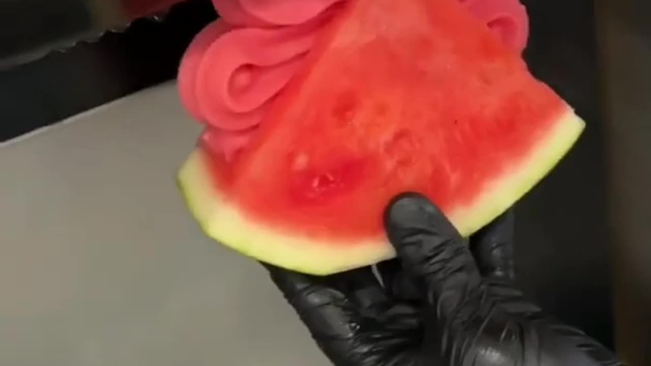 Water Melon Ice Cream