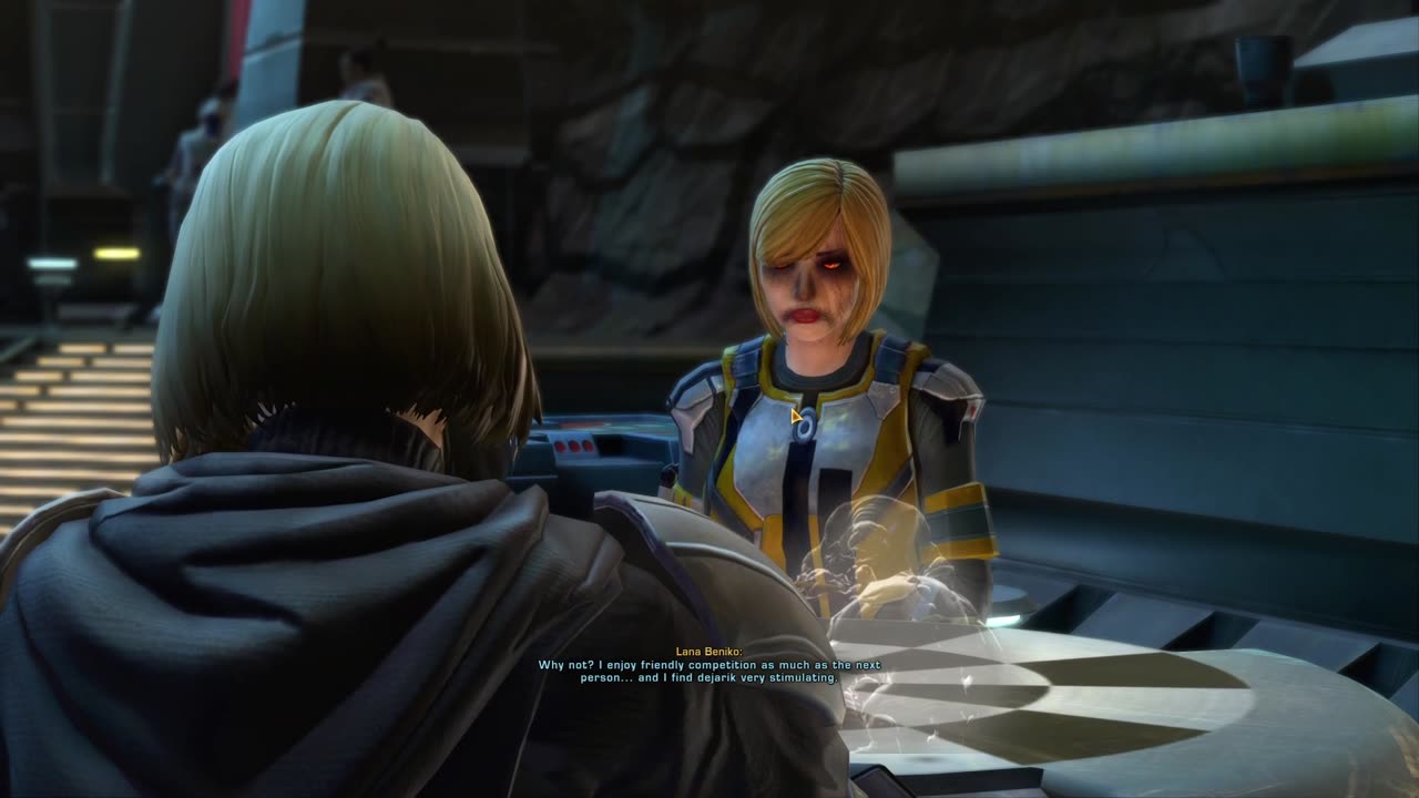 SWTOR Date Night with Lana Beniko Romance Female Bounty Hunter