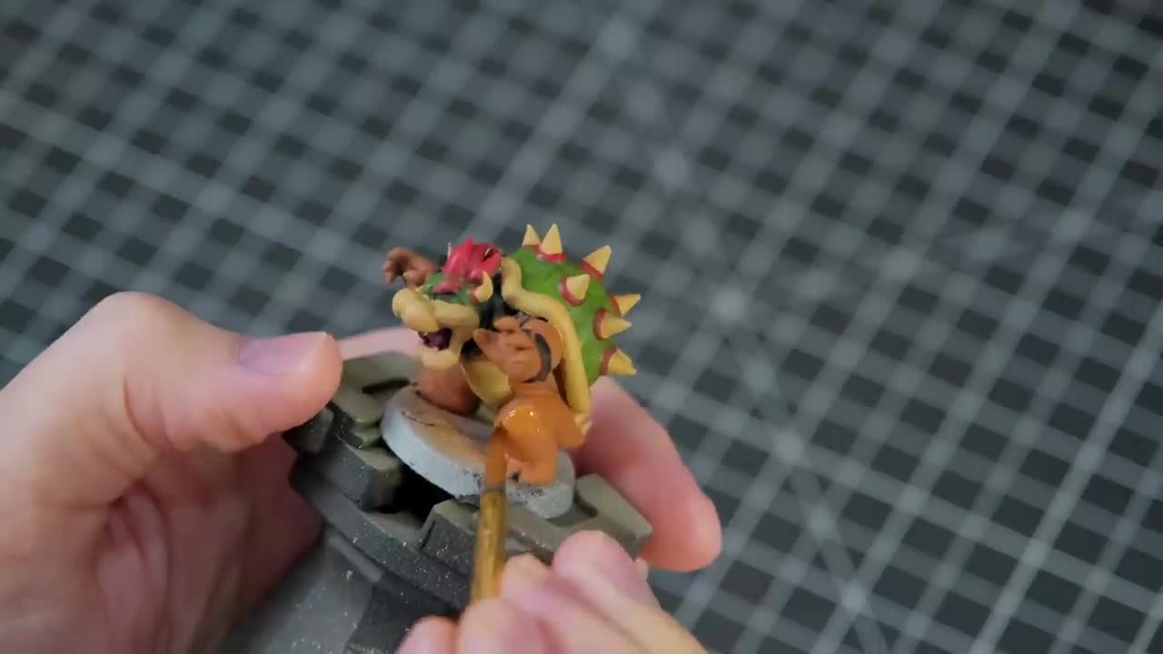 Is Bowser Too Overpowered?! Mario Movie Diorama