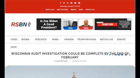 WI AUDIT INVESTIGATION COULD BE COMPLETE BY THE END OF FEBRUARY