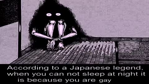 According to a Japanese legend