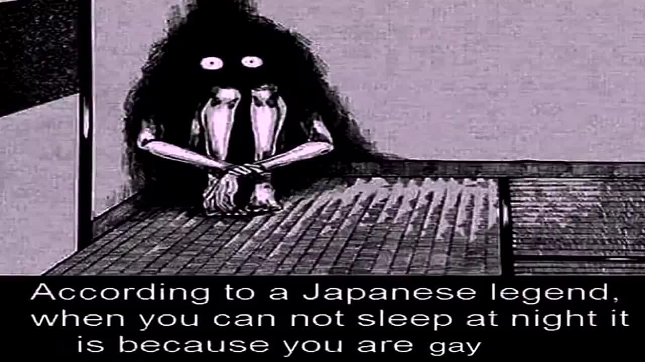 According to a Japanese legend