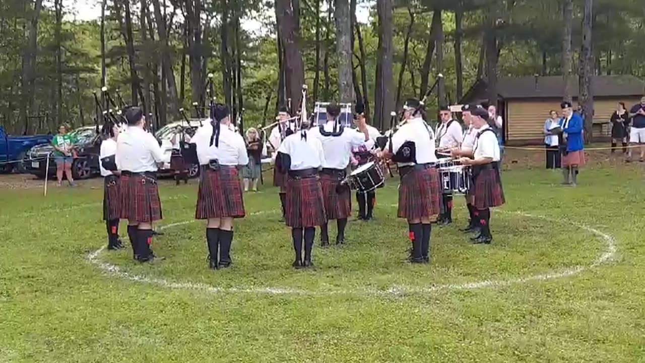 Maine Highland Games 2023 Claddagh Mhor PB Medley