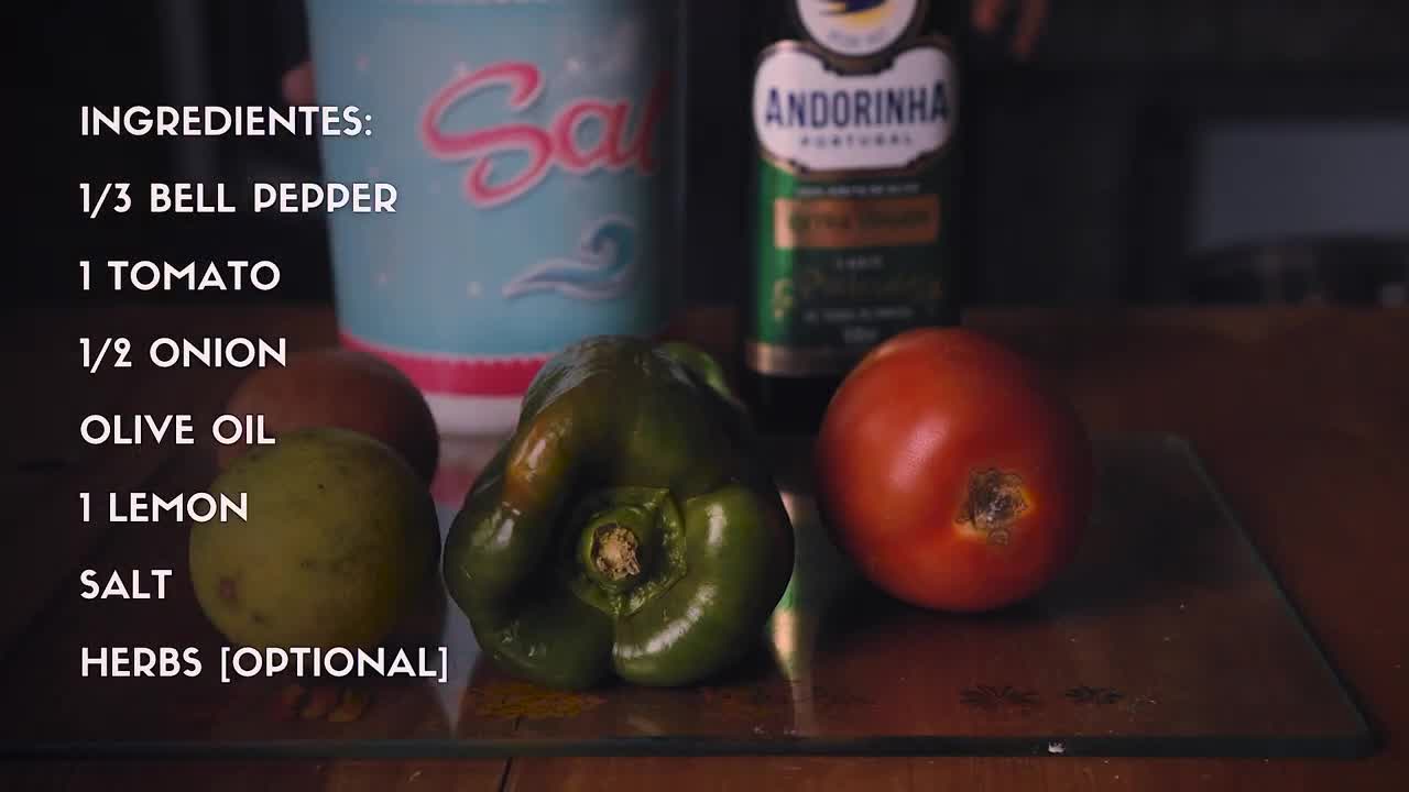 Brazilian Recipe_ VINAIGRETTE _ Making Brazilian Salsa Vinaigrette