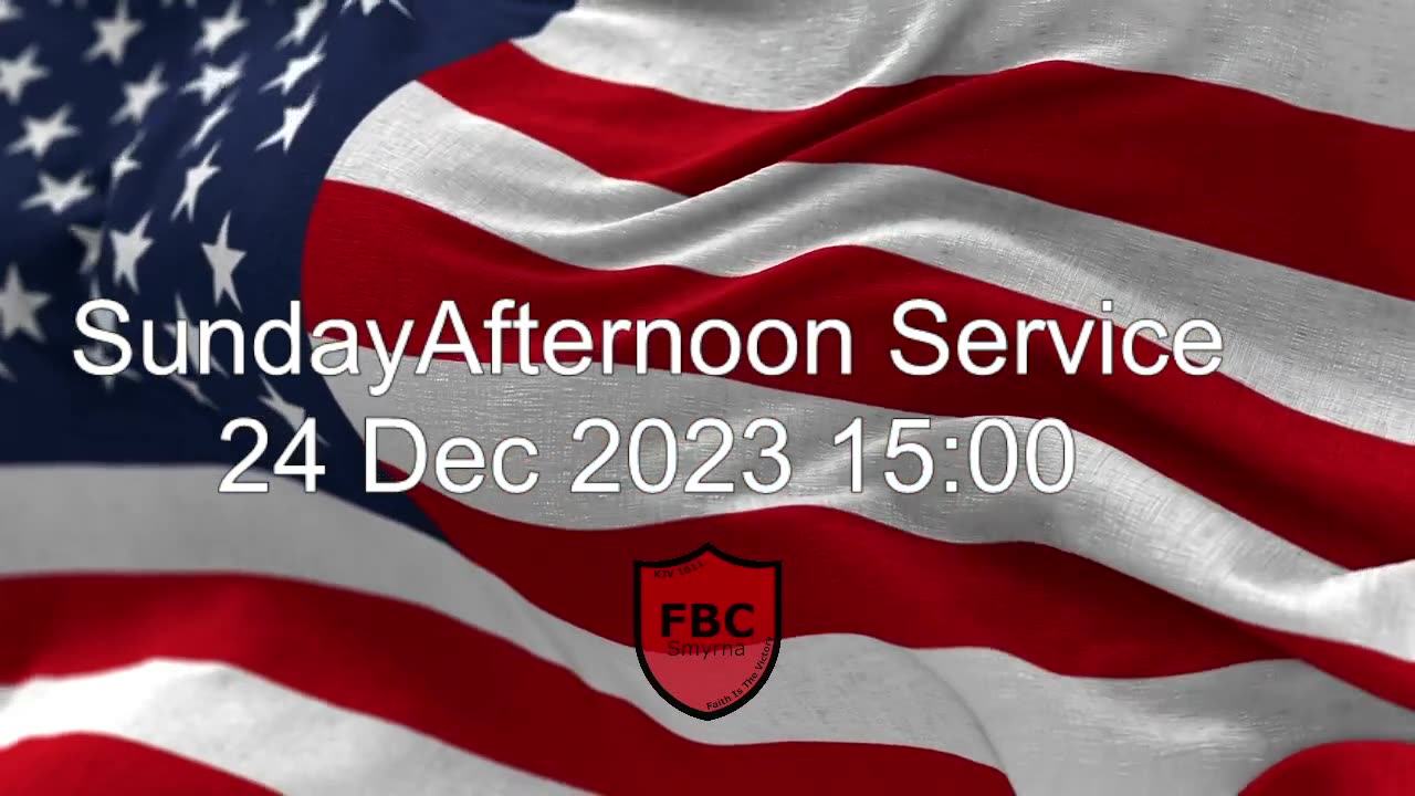 Sunday AfternoonService 20231224