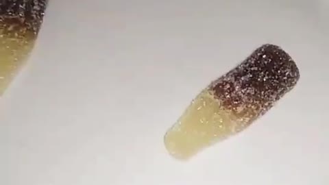 Tasty and most satisfying gummy cola #satisfying #gummy #cola #sweet #tasty #shortsvideo