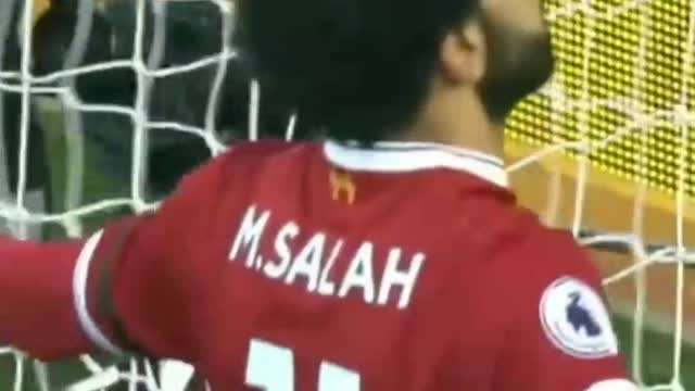 M. Salah's superb goal against Bournemouth.