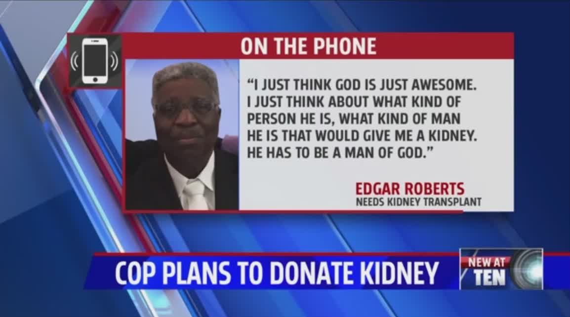 Police Officer Donates Kidney To Complete Stranger