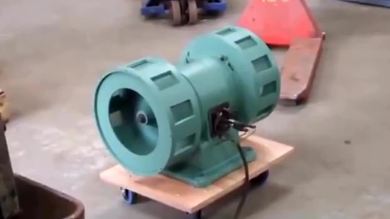 This is the Carter air raid siren from WWII