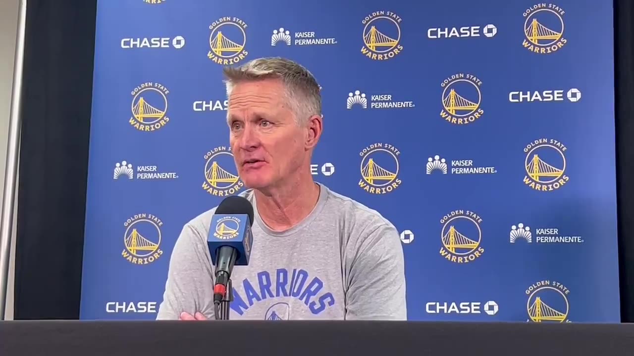 Steve Kerr said he will keep the Warriors in a 12-man rotation moving forward