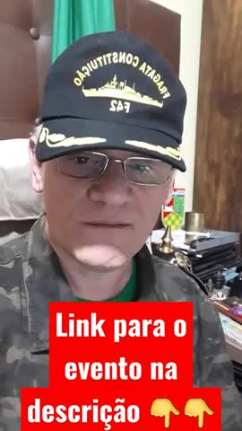 AVISO de LIVE superespecial do Comandante Robinson !!! #shorts