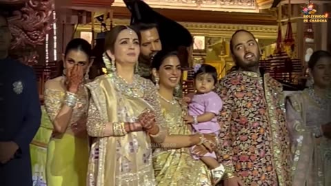 Radhika Merchant FIRST Speech With Anant Ambani, Nita-Mukesh Ambani after Marriage