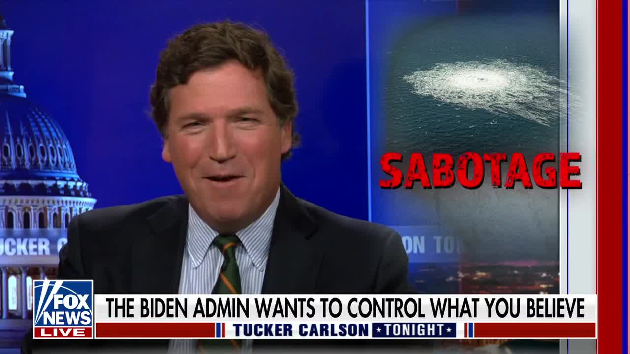 Tucker Carlson on the Nord Stream Helicopters