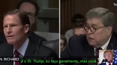 'Siga TRUMP': Josh Hawley vence em audiência enquanto Barr admite CRIMES de hunter biden