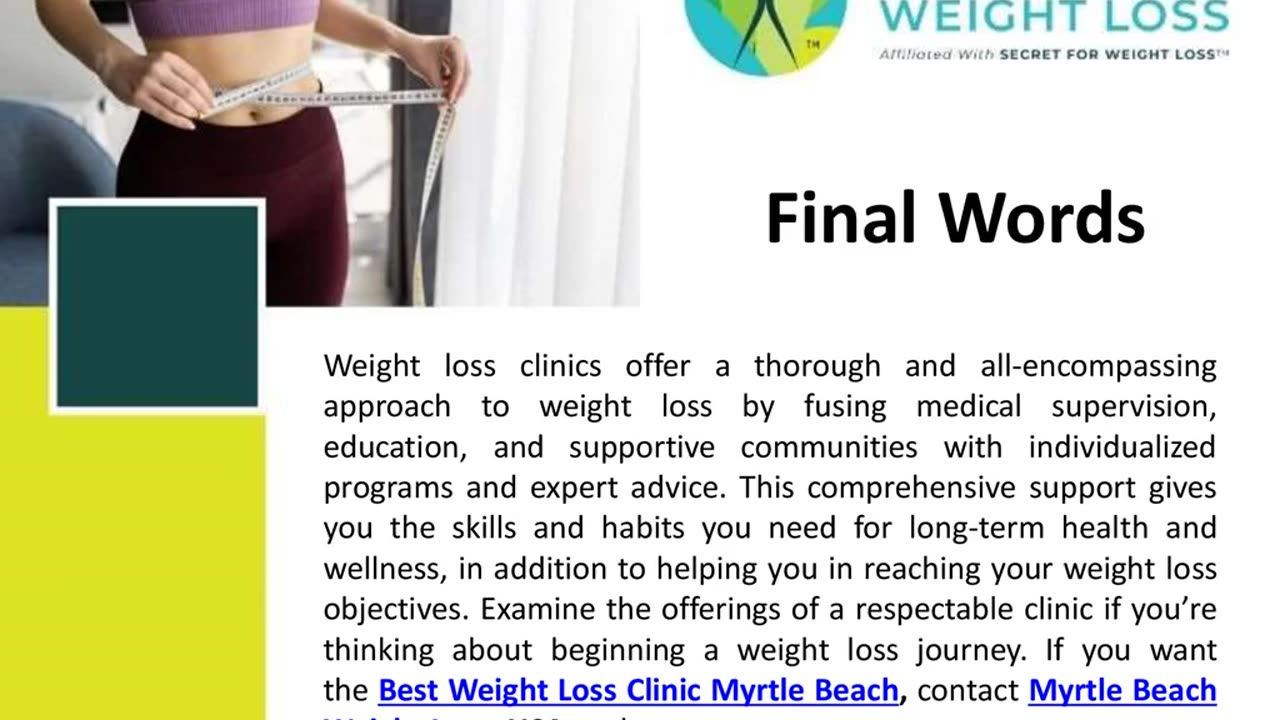 How Clinics Can Help You Achieve Your Weight Loss Goals