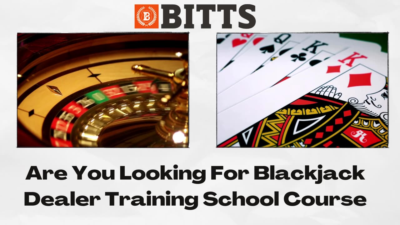 Blackjack Dealer Training School Course