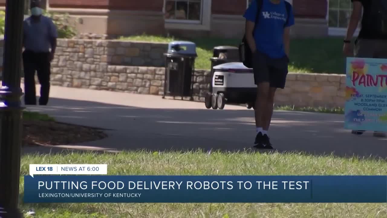 Putting food delivery robots to the test