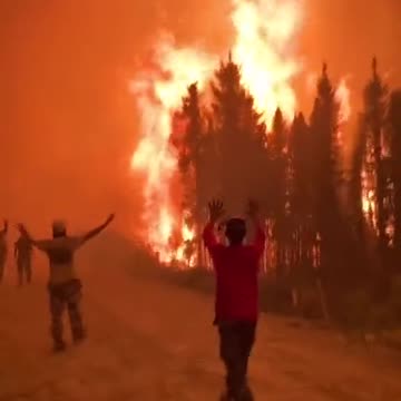 CANADA - burning wildfires destroying lives and memories.
