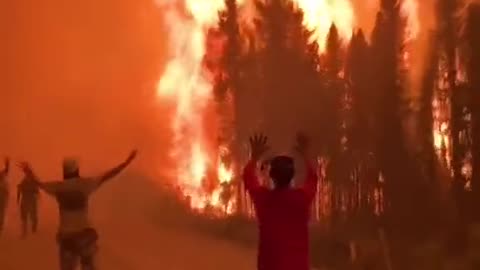 CANADA - burning wildfires destroying lives and memories.
