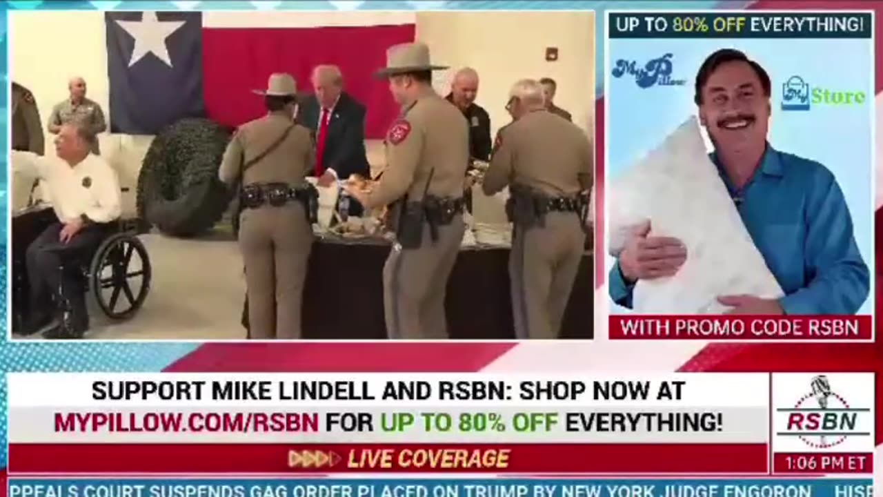Trump visits border agents in Texas