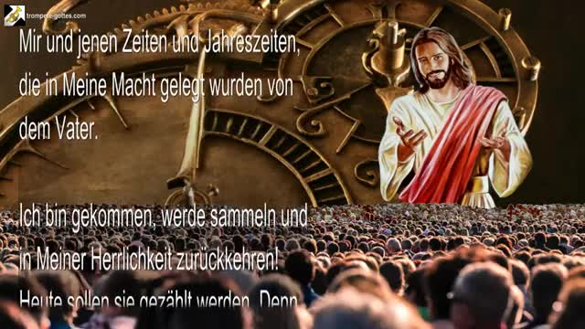 Vertraue Mir, unterdrücke Meine Stimme in dir nicht 🎺 Die Trompete Gottes